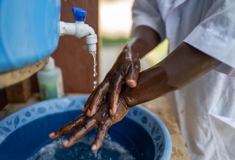 ActionAid DRC is leading awareness raising and psychosocial support at a Health Center in Djugu Territory